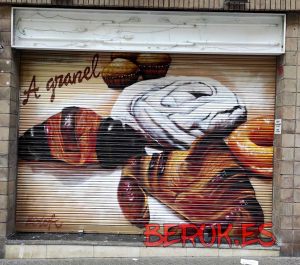 graffiti persiana croissant magdalena donnut hiperrealista